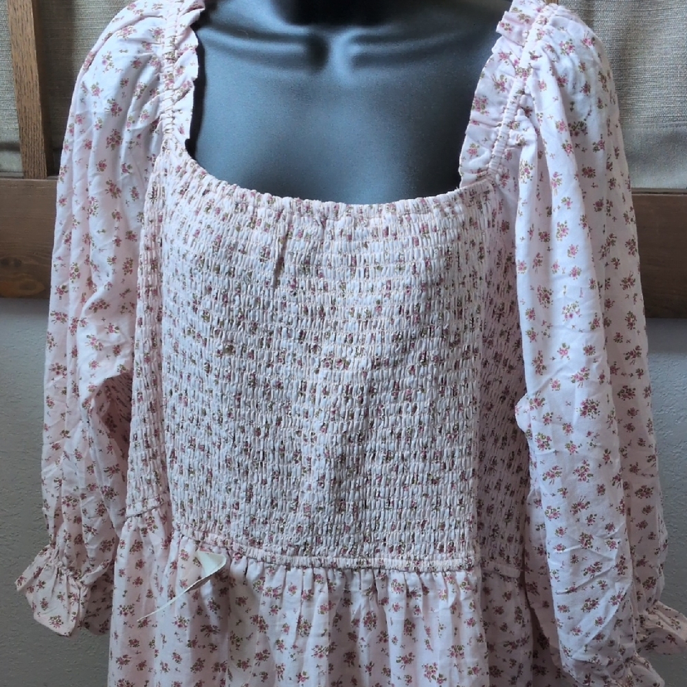 ✨ NWT Ivy City Co Short Madelyn Dress In Pink Size 4X - Picture 3 of 8